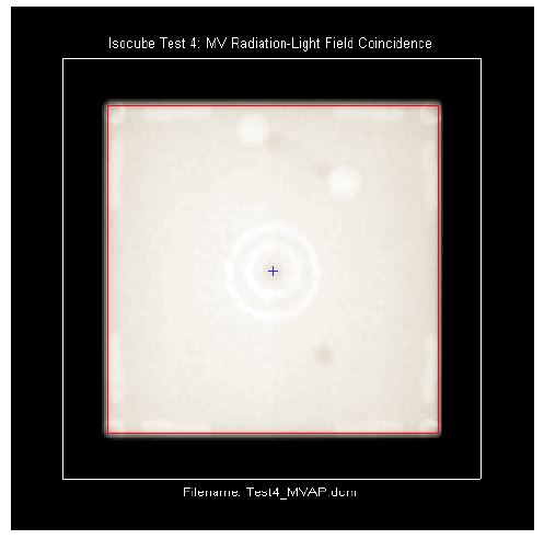 ISO Cube MV collimation image